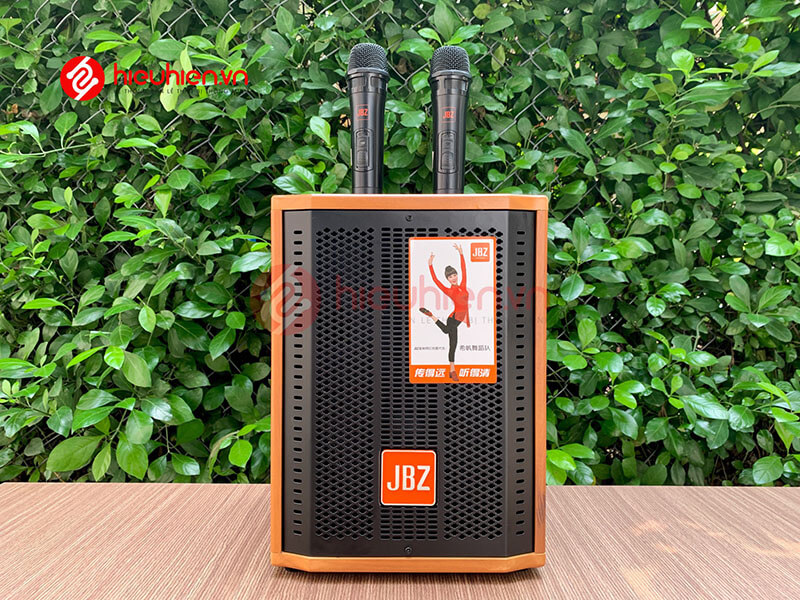 loa kéo jbz j6 - loa karaoke di động kèm 2 micro không dây - hình 24