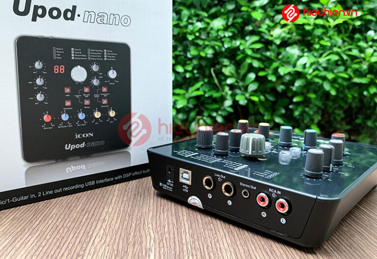 Sound Card Icon Upod Nano - SoundCard Chính Hãng‎,Thu Âm, Hát live