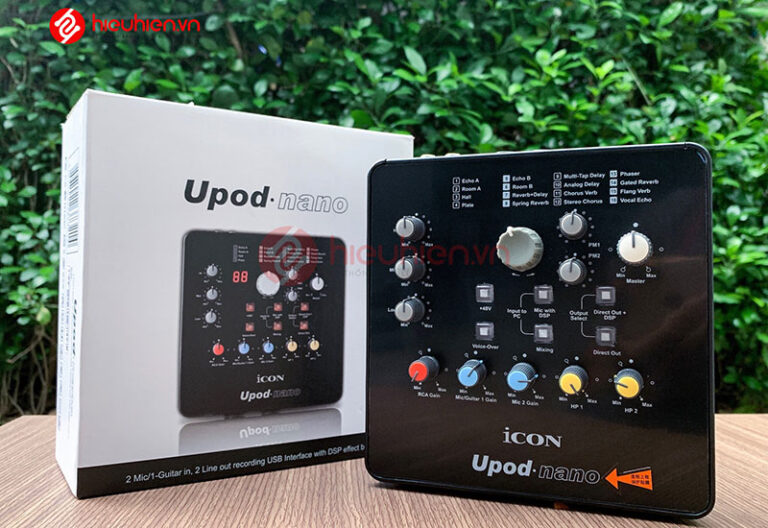 Sound Card Icon Upod Nano - SoundCard Chính Hãng‎,Thu Âm, Hát live