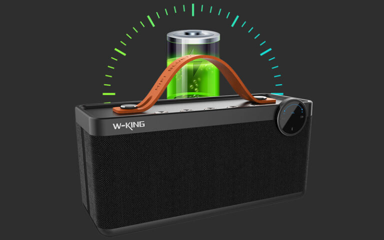 Loa Bluetooth W-King X10 - Công Suất 25W, Âm Bass Mạnh Mẽ