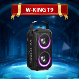 loa karaoke w-king t9 - loa bluetooth di động với hiệu ứng ánh sáng