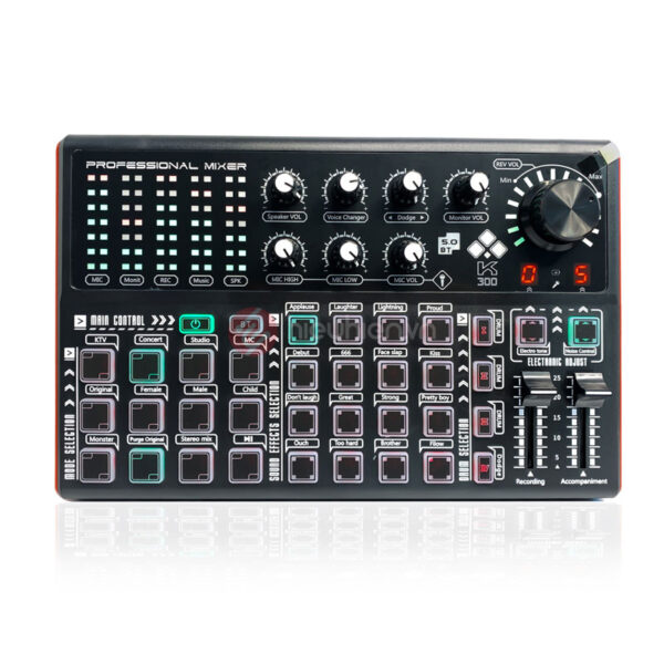 Sound Card Livestream K300 - Thu âm, Karaoke Livestream FB, Bigo live - Ảnh 1