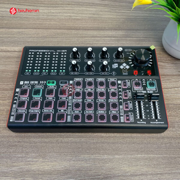 Sound Card Livestream K300 - Thu âm, Karaoke Livestream FB, Bigo live - Ảnh 4