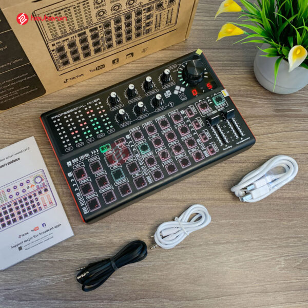 Sound Card Livestream K300 - Thu âm, Karaoke Livestream FB, Bigo live - Ảnh 8