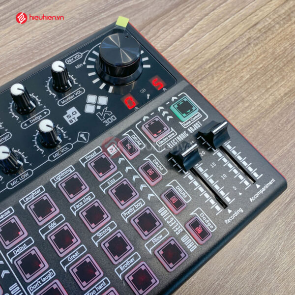 Sound Card Livestream K300 - Thu âm, Karaoke Livestream FB, Bigo live - Ảnh 5
