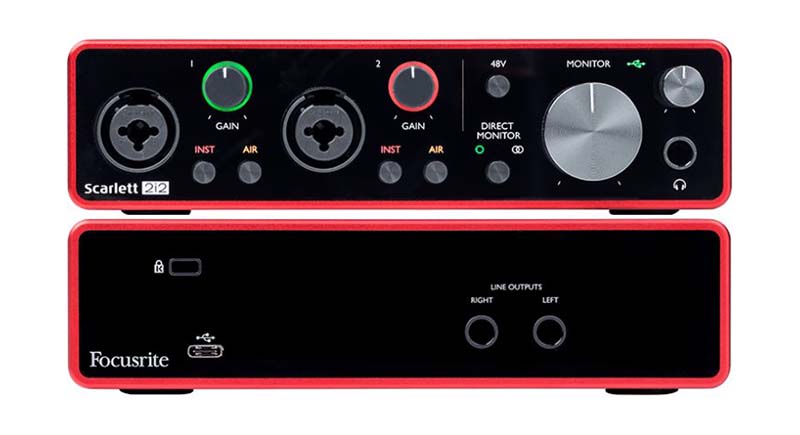 Focusrite Scarlett Solo 3rd Gen - Sound Card Thu Âm Cao Cấp
