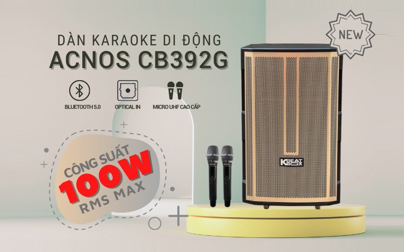 loa kéo karaoke di động acnos cb392g hình 10