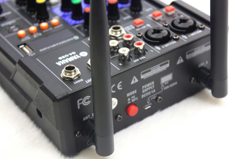 mixer g4 chỉnh âm thanh kết nối ra loa hình 11