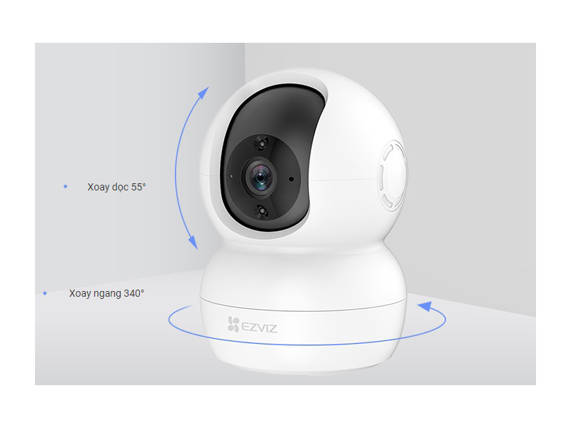 ezviz ty2 camera xoay 360 độ