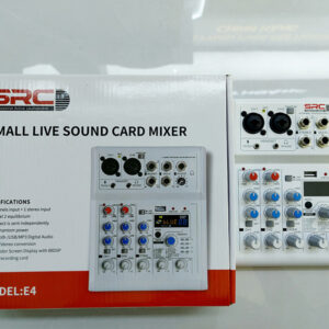 mixer thu âm src e4 nhỏ gọn chất âm tuyệt vời