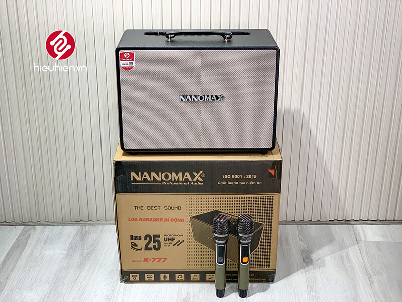 loa karaoke di động nanomax k777