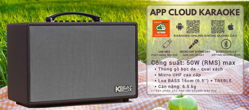 ACNOS CS160 kích thước nhỏ gọn, dễ dàng di chuyển