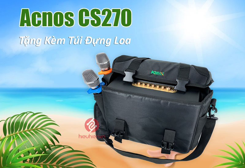 Tặng kèm túi đựng loa