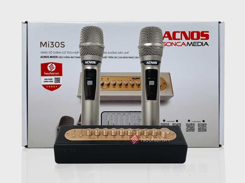 Bộ vang số chỉnh số Mi30S kèm 2 micro