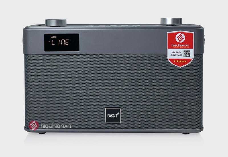 mặt trước loa karaoke mini boxt q5s - hieuhien.vn