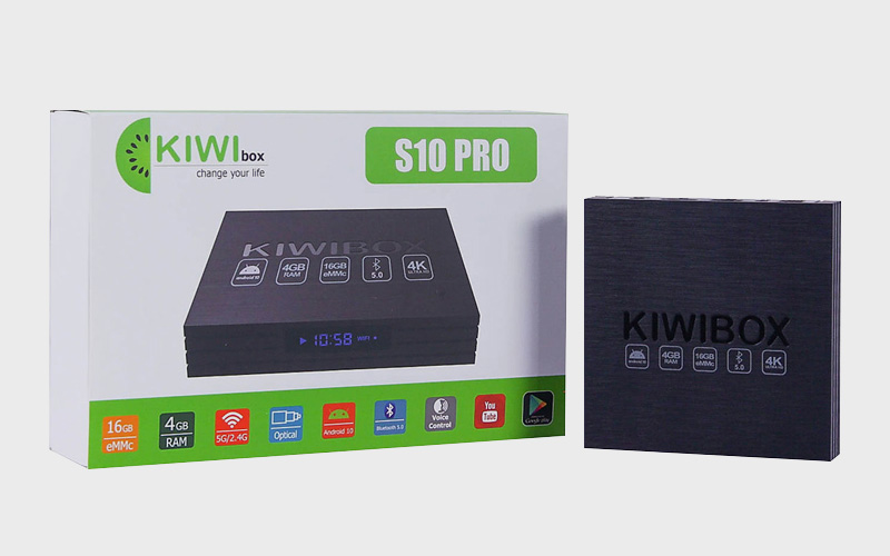 Bộ TV Box Kiwi Box S10 Pro