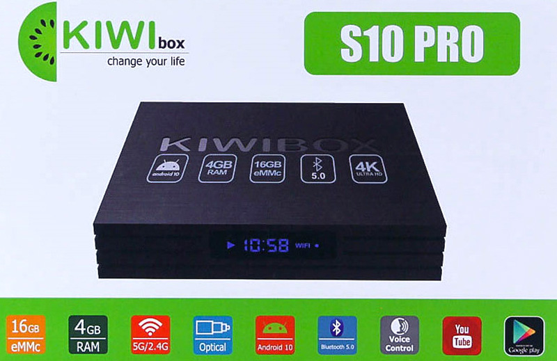 Cấu hình tvbox S10 pro