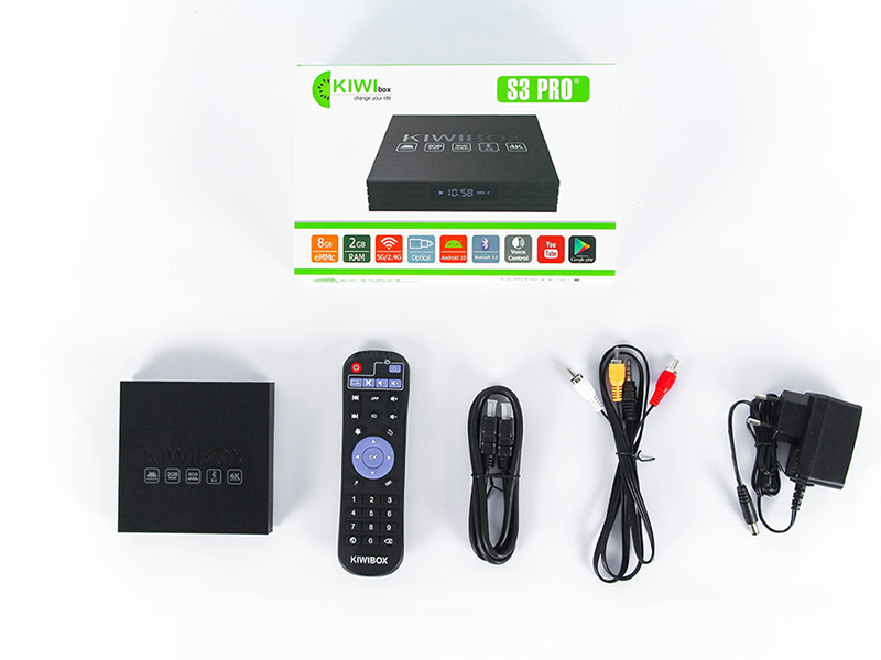 android tv box kiwi box s3 pro