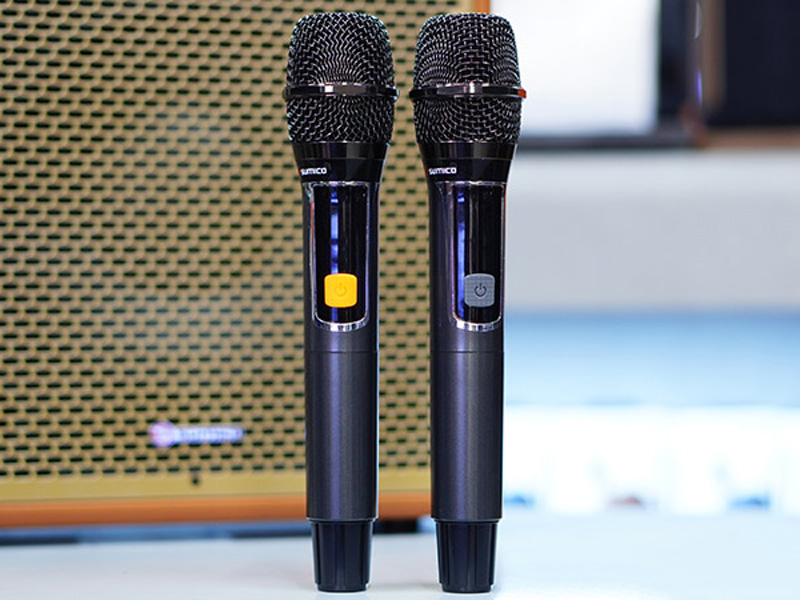 cặp micro không dây uhf của loa sumico msp10