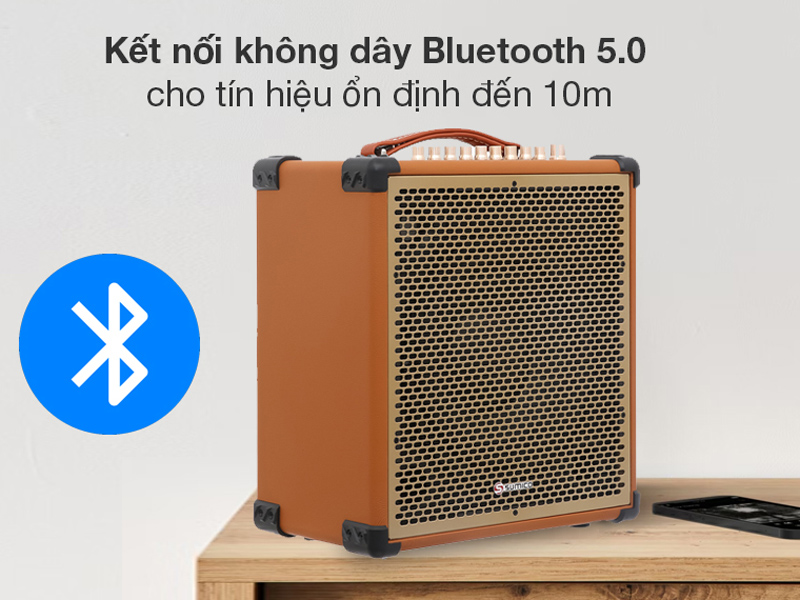loa sumico msp10 tích hợp bluetooth 5.0