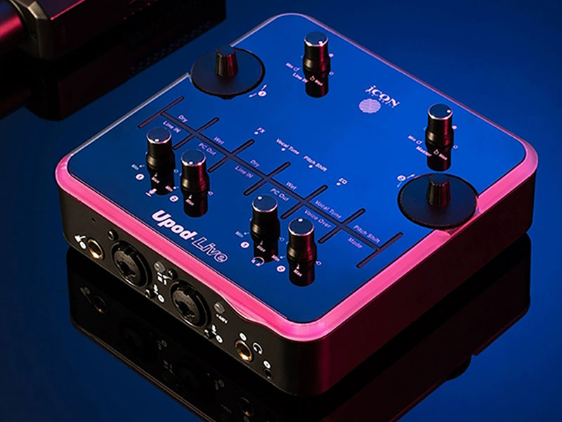 sound card livestream icon upod live