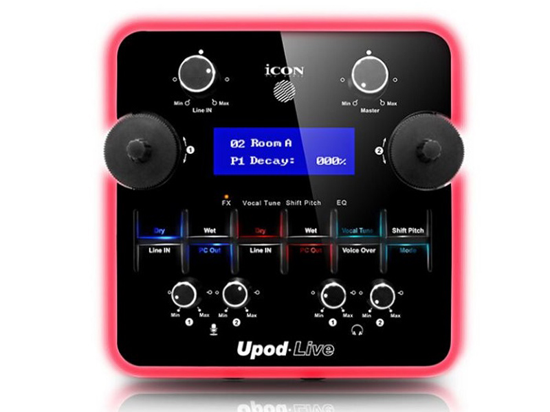 sound card livestream icon upod live