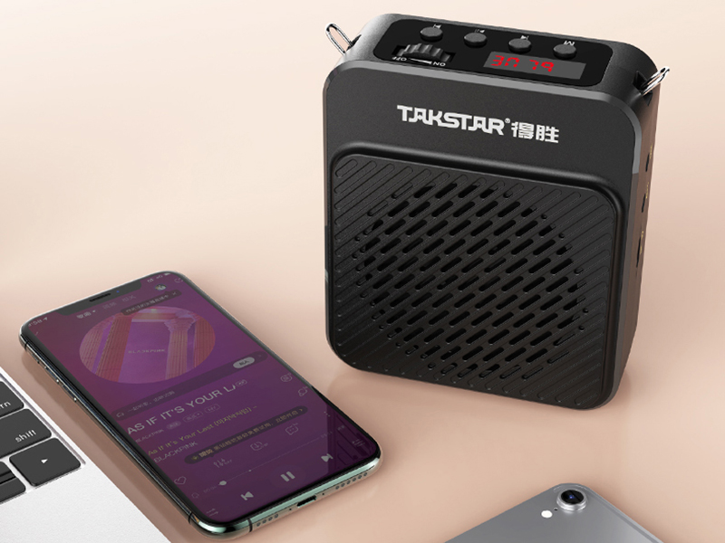 loa trợ giảng takstar e180m new được trang bị kết nối bluetooth