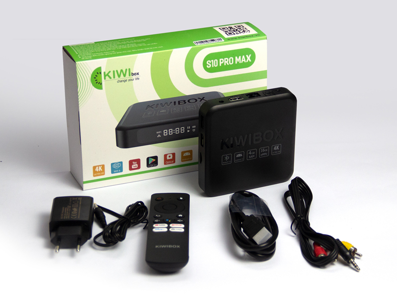 trên tay kiwi box s10 pro max