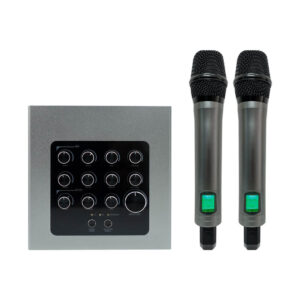 ACNOS Mi30U PRO - Vang số chỉnh cơ tích hợp Bluetooth và 2 Micro UHF