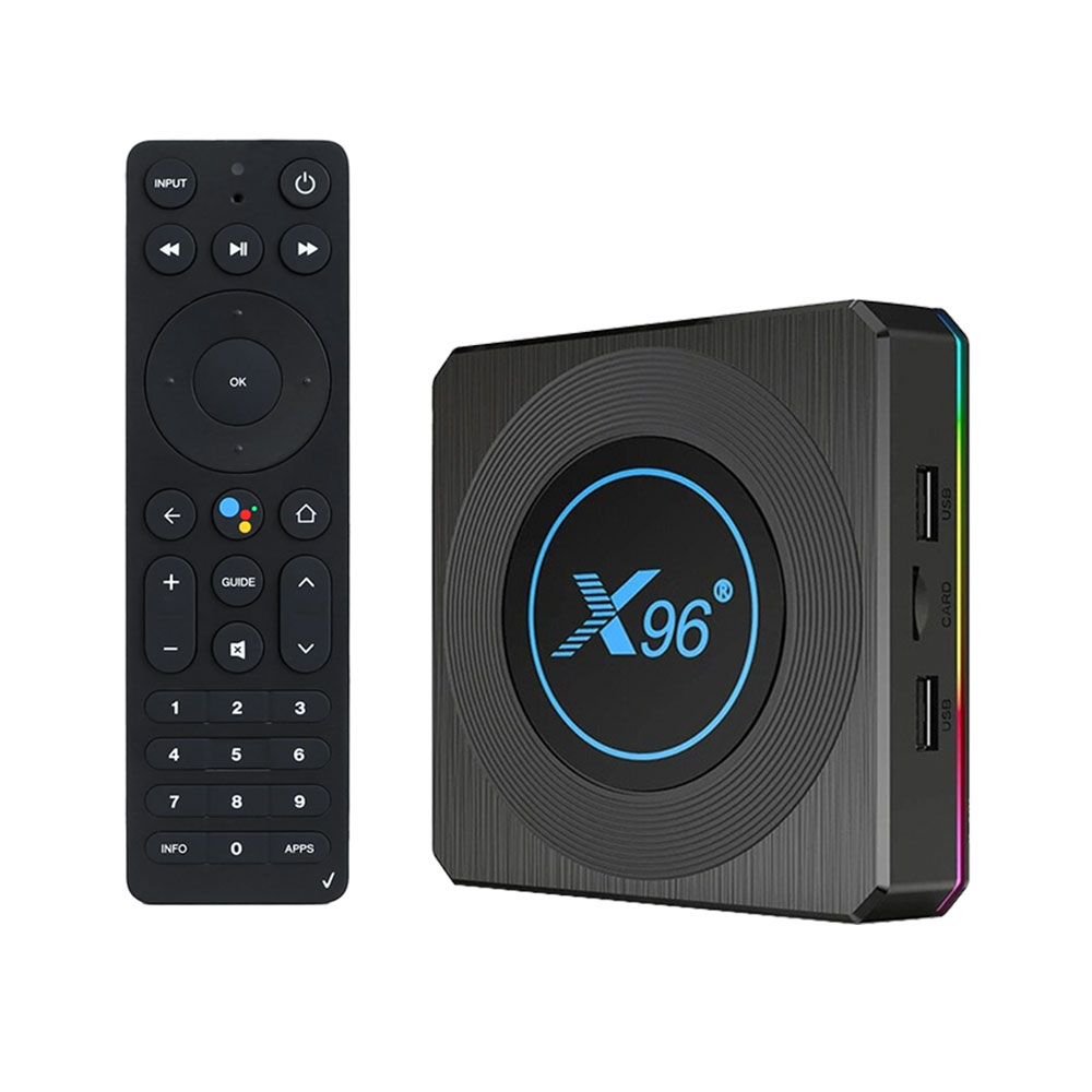 Android TV Box X96 - RAM 4GB, ROM 32GB, Remote Voice