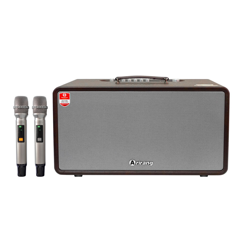 arirang mb2s - loa karaoke 7 loa 3 đường tiếng 270w - 1080w, chính hãng hiếu hiền vn - màu nâu