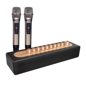 acnos mi30s v2 - vang số chỉnh cơ, kết nối fm hát karaoke trên ôtô