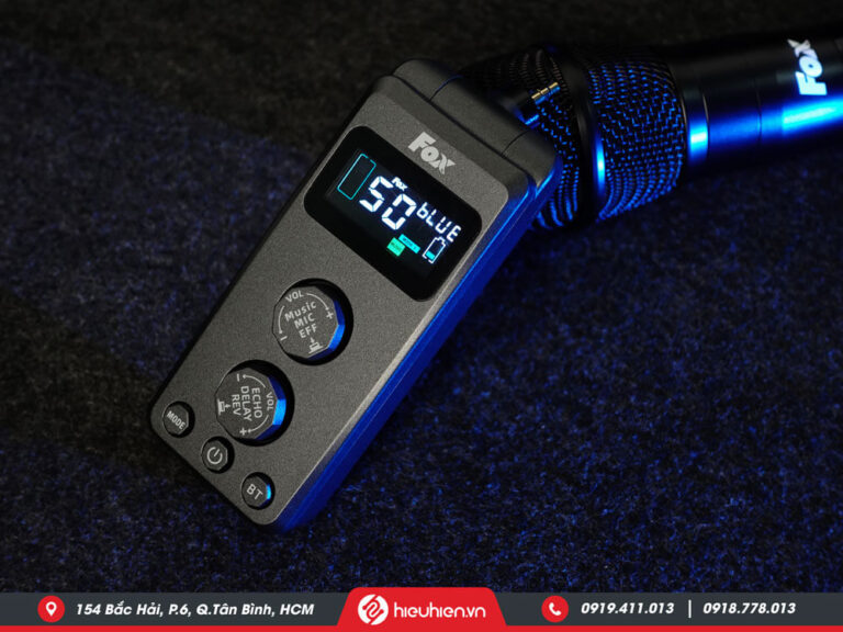 Fox Reverbe Micro FOX M3 v2 - Mic Karaoke DSP Cao Cấp, Chính Hãng