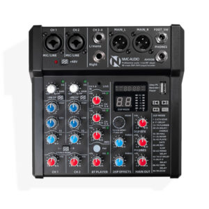 Mixer NMC-AUDIO AMX06 – Gọn nhẹ, chuyên nghiệp, âm thanh cực sạch!