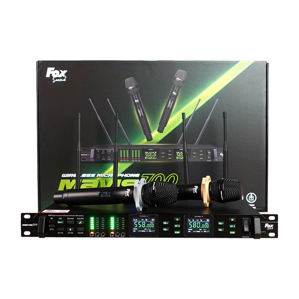 Fox Sound Mavis 700 - Micro karaoke không dây chuyên nghiệp